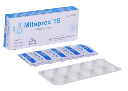 Mitaprex 15 mg Tablet-10's Strip