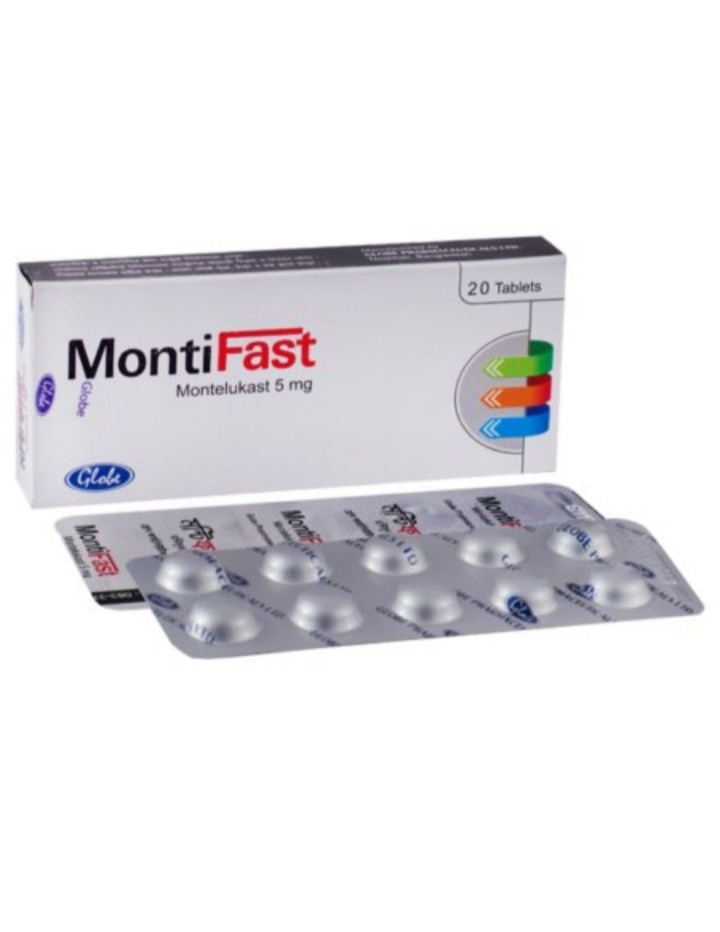 Montifast 5 mg Tablet-20?s Pack