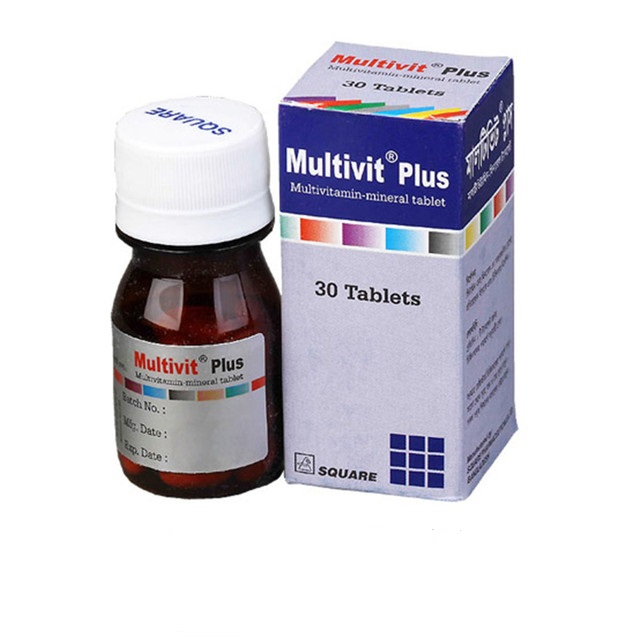 Multivit Plus Tablet-30's Pot