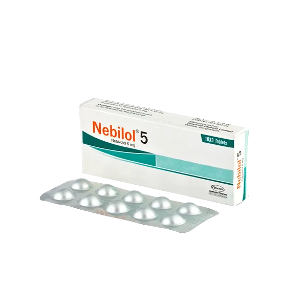 Nebilol 5 mg Tablet-42's Pack