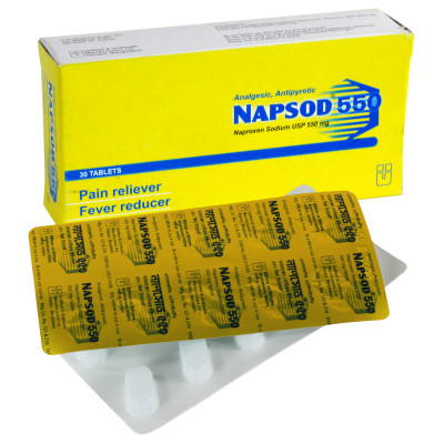 Napsod 550 mg Tablet-10's Strip