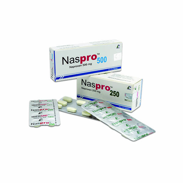 Naspro 250 mg Tablet-50's Pack