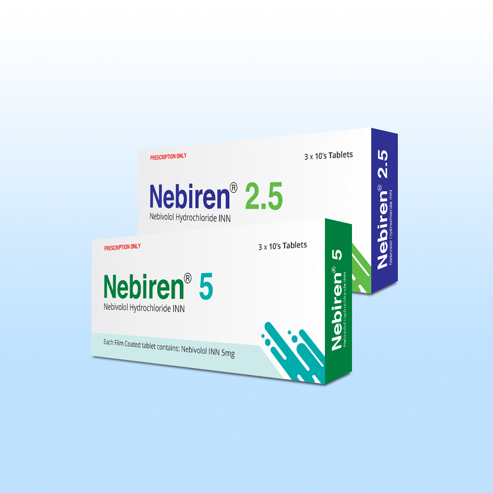 Nebiren 5 mg Tablet-10's Strip