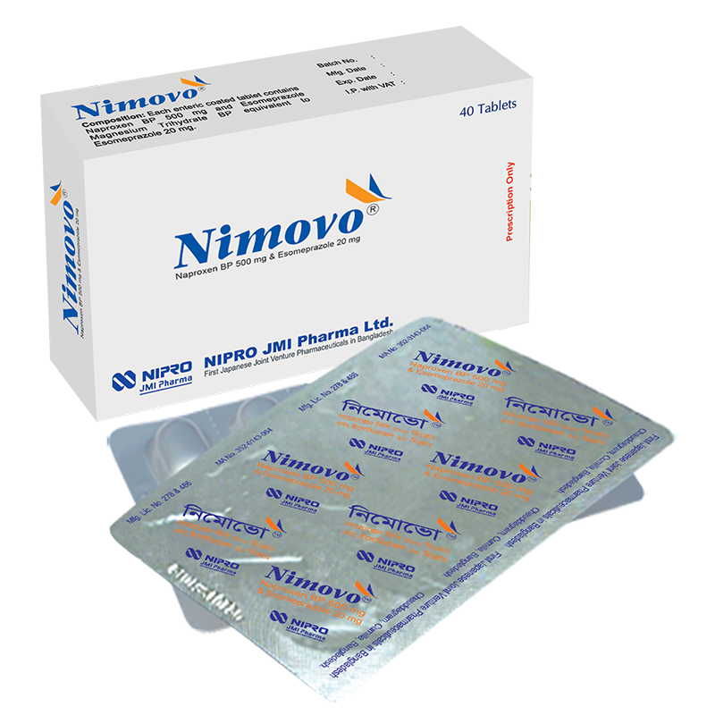 Nimovo 500 mg Tablet-10's Strip