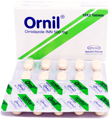 Ornil 500 mg Tablet-20's Pack