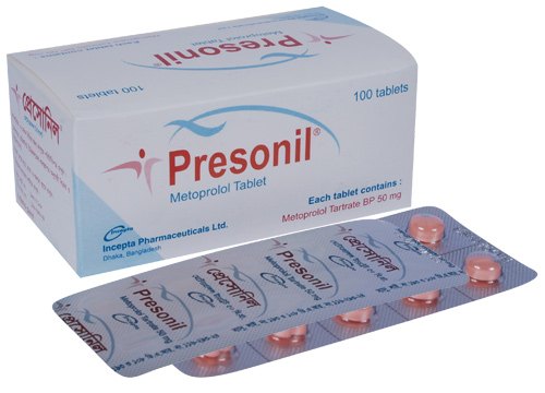 Presonil 50 mg Tablet-10's Strip