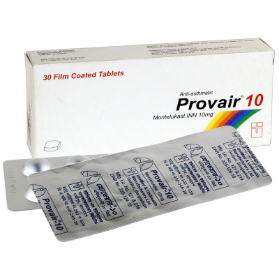 Provair 10 mg Tablet-10's Strip