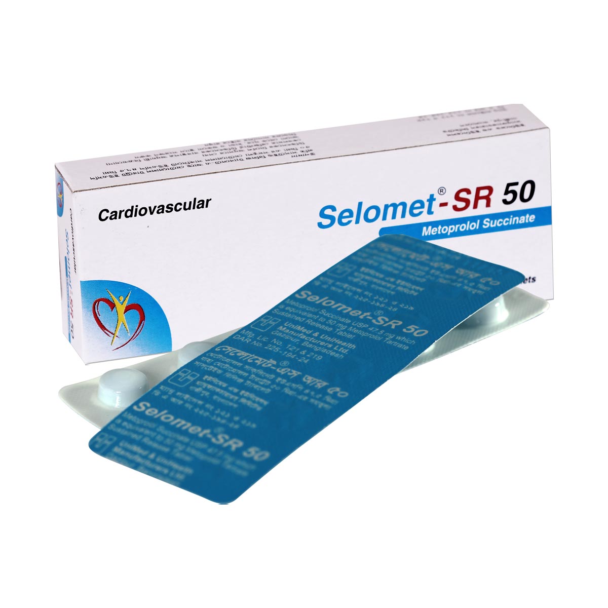 Selomet-SR 50 mg Tablet-10's Strip