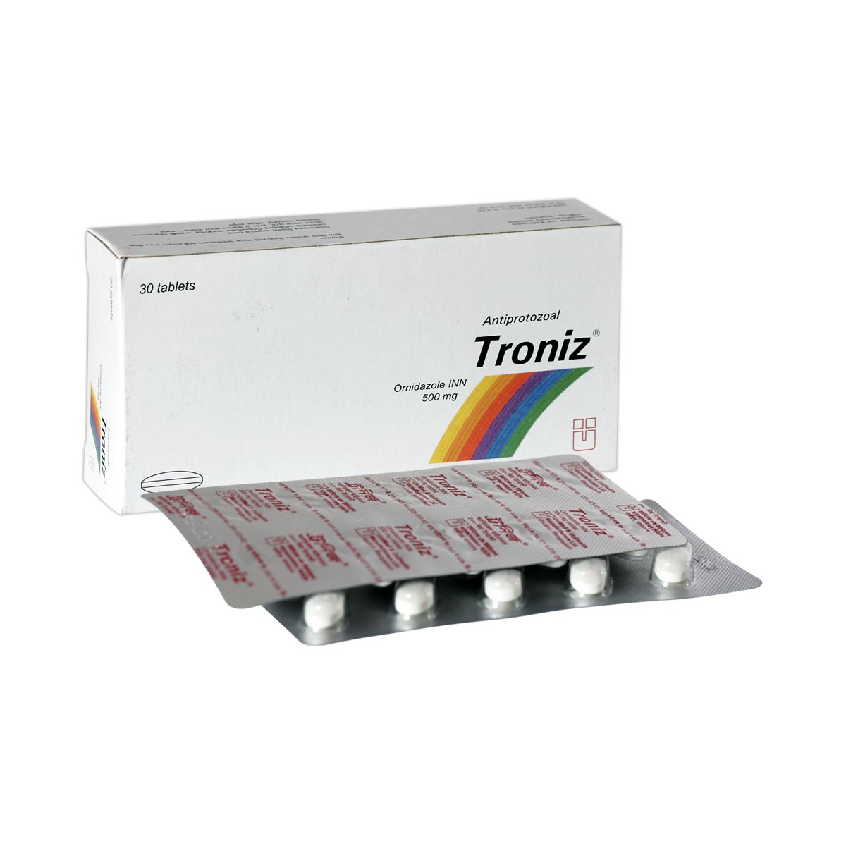 Troniz 500 mg Tablet-30's pack