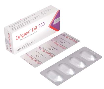 Origano DR 360 mg Tablet-12's Pack