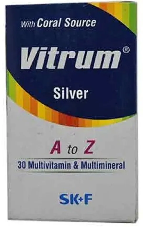 Vitrum Silver Tablet-30's Pot