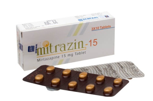 Mitrazin 15 mg Tablet-10's Strip