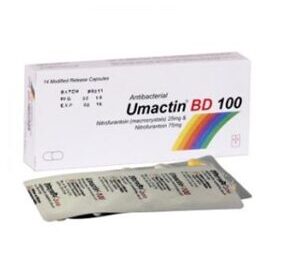 Umactin BD 100 mg Capsule-7's Strip