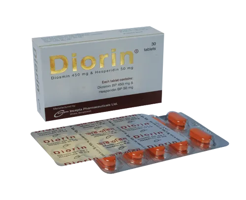 Diorin 500 mg Tablet-30's Pack