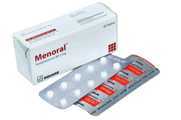 Menoral 5 mg Tablet-10's Strip