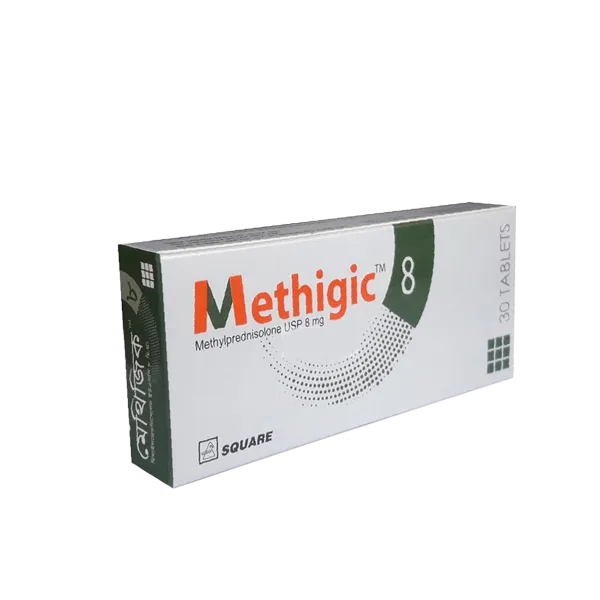 Methigic 8 mg Tablet-10's Strip