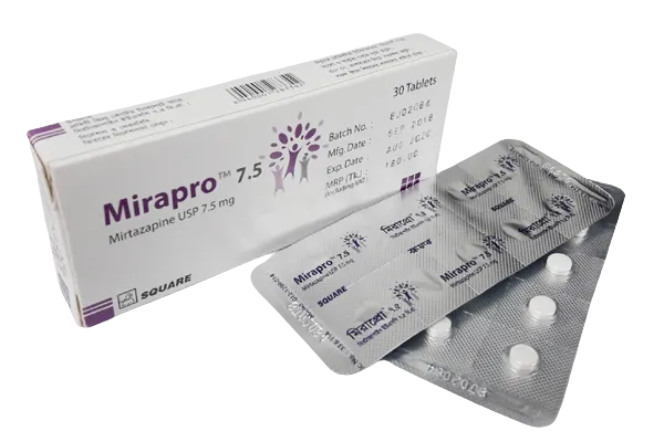 Mirapro 7.5 mg Tablet-10's Strip