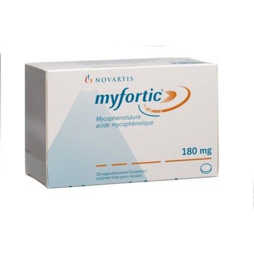 Myfortic 180 mg Tablet-120's Pack