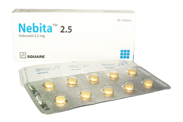 Nebita 2.5 mg Tablet-10's Strip