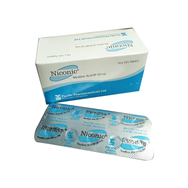 Niconic 50 mg Tablet-10's Strip