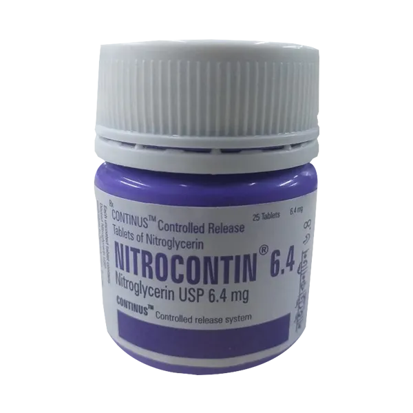 Nitrocontin 6.4 mg Tablet-30's Pot