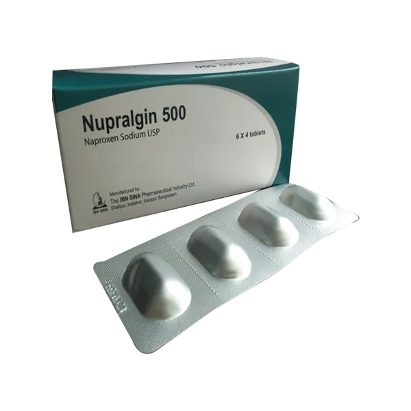 Nupralgin 500 mg Tablet-24's Pack