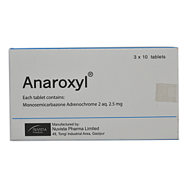 Anaroxyl 2.5 mg Tablet-30's Pack