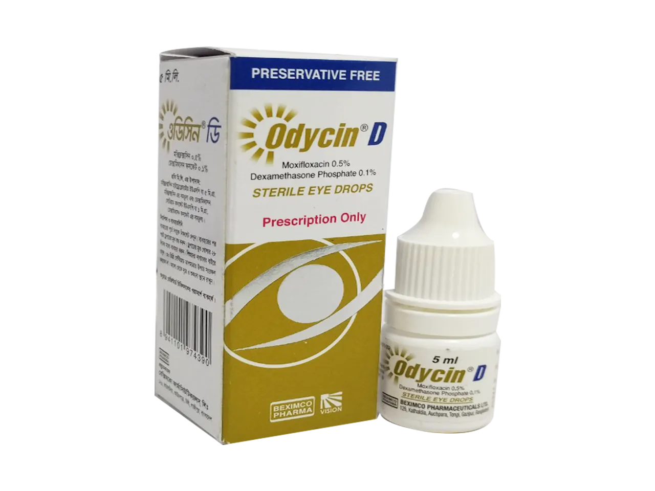 Odycin D Eye Drop-5 ml