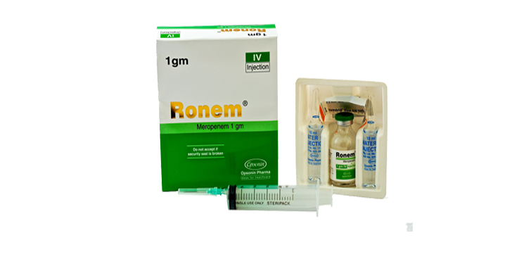 Aronem 500 mg/vial IV Injection