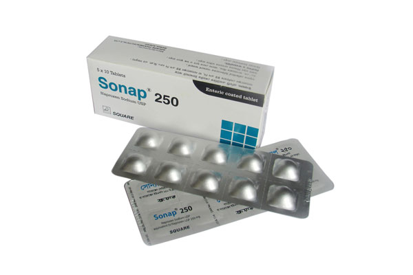 Sonap 250 mg Tablet-10's Strip