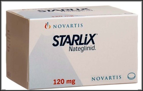 Starlix 120 mg Tablet-84's Pack