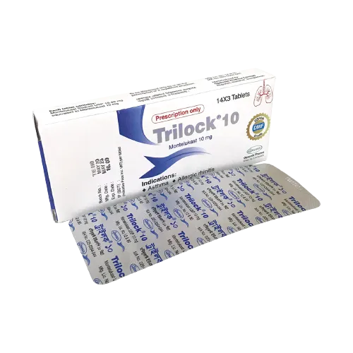 Trilock 10 mg Tablet-14's Strip