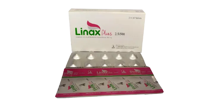 Linax Plus 2.5/500 mg Tablet-10's Strip