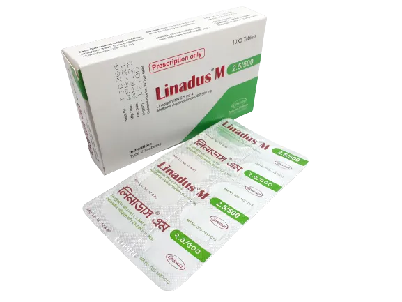 Linadus M 500 mg Tablet-10's Strip