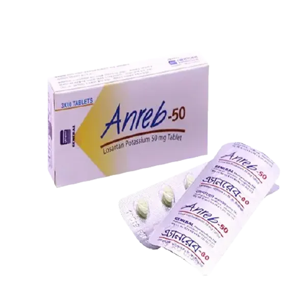 Anreb 50 mg Tablet-10's Strip