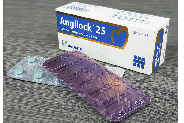 Angilock 25 mg Tablet-10's Strip