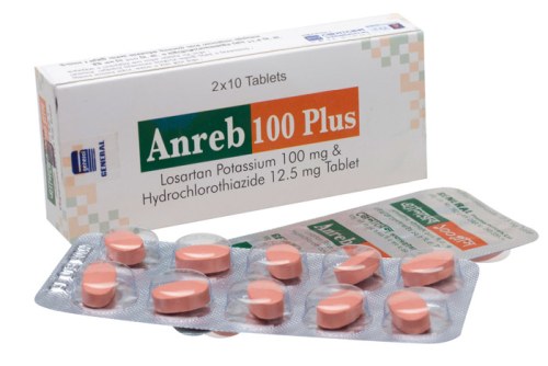 Anreb Plus 100 mg Tablet-10's Strip