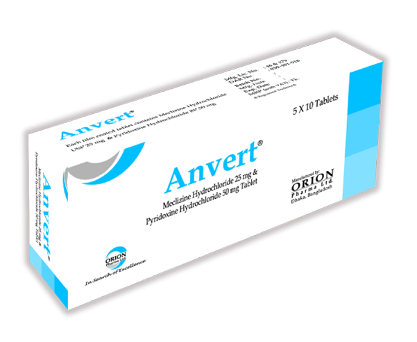 Anvert Tablet-50's Pack