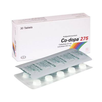 Co-dopa 275 mg Tablet-10's Strip