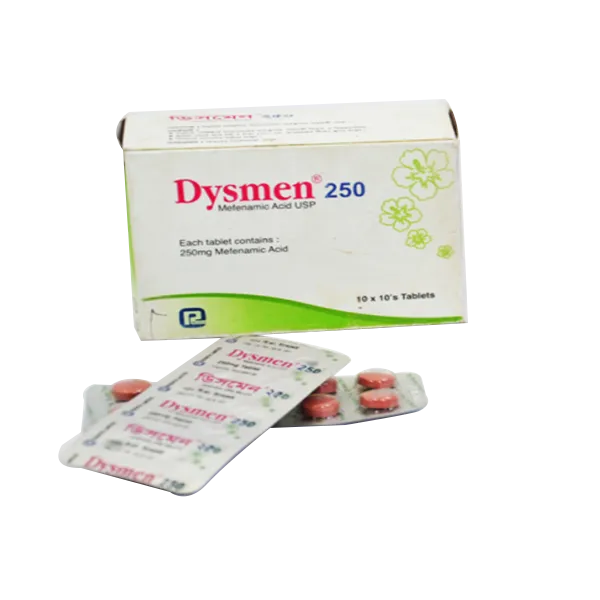 Dysmen 250 mg Tablet-10's strip