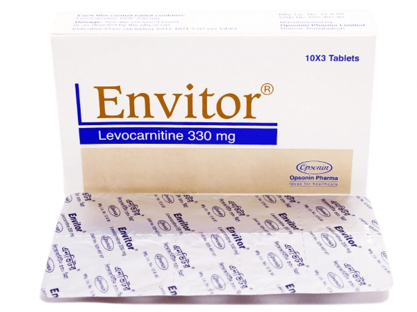 Envitor 330 mg Tablet-30's Pack