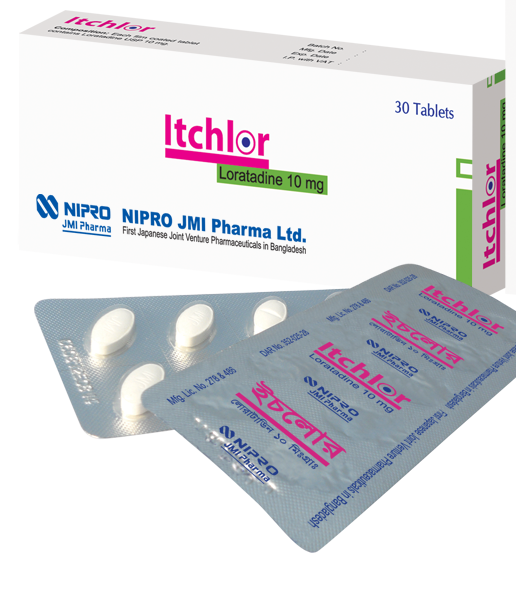 Itchlor 10 mg Tablet-50's Pack