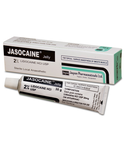 Jasocaine Jelly-30 gm tube