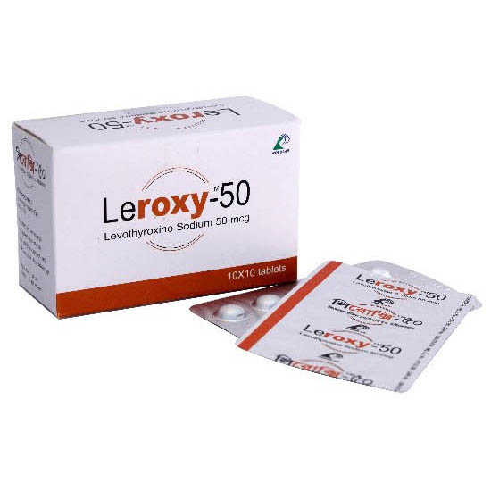 Leroxy 50 mcg Tablet-100's Pack