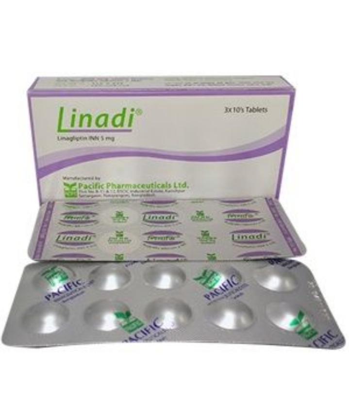 Linadi 5 mg Tablet-10's Strip