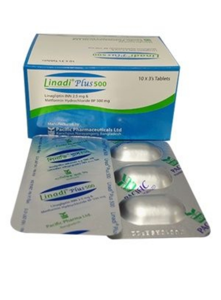 Linadi Plus 500 mg Tablet-3 Pcs