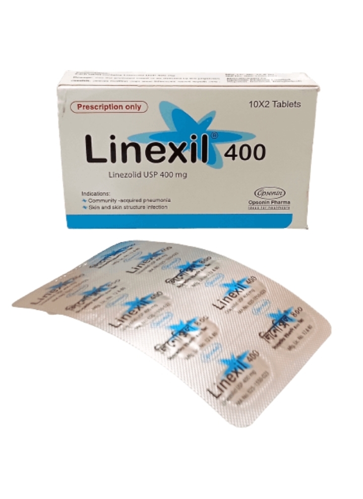 Linexil 400 mg Tablet-20's Pack