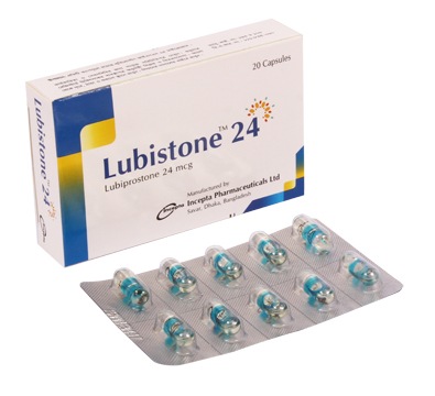 Lubistone 24 mcg Capsule-10's Strip