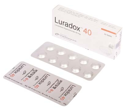 Luradox 40 mg Tablet-30's pack