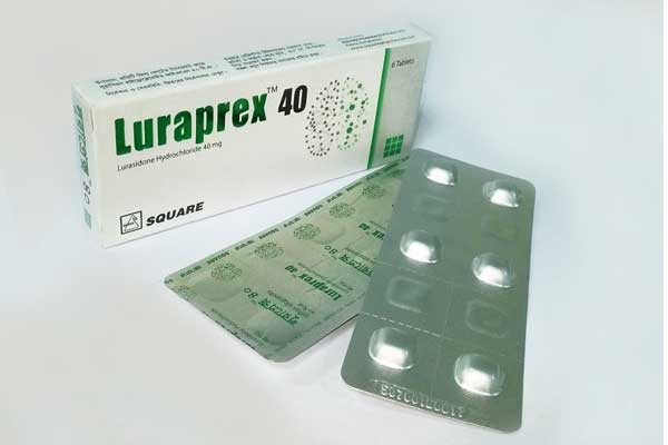 Luraprex 40 mg Tablet-6's Pack